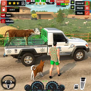Animal Cargo Truck Game 3D APK screenshot 1