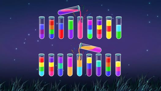 Color Water Sort Woody Puzzle APK screenshot 1