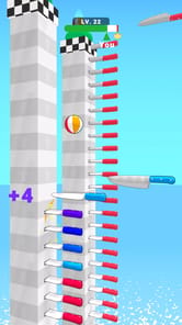 Ball Up: Knife Racing APK screenshot 1