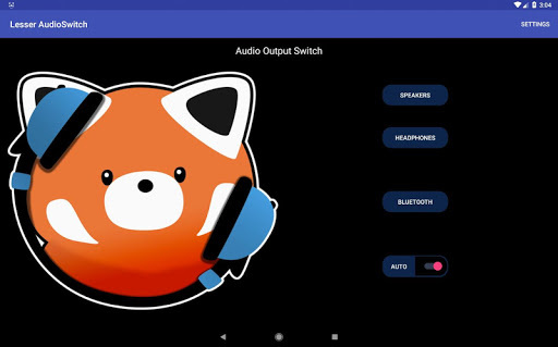 Lesser AudioSwitch APK screenshot 1
