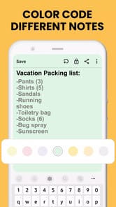 Notes Launcher APK screenshot 1