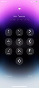 Lock Screen iPhone Pro APK screenshot 1