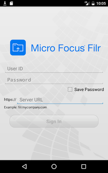 Micro Focus Filr APK screenshot 1 Micro Focus Filr APK screenshot 1