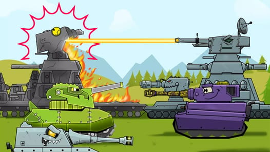 Merge Tanks: Tank War Combat APK screenshot 1
