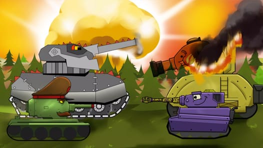 Merge Tanks: Tank War Combat APK screenshot 1