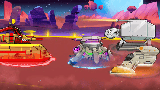 Merge Tanks: Tank War Combat APK screenshot 1