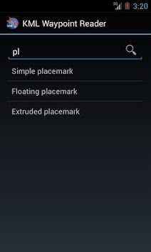 KML/KMZ Waypoint Reader Free APK screenshot 1