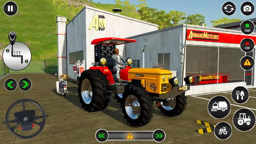 Real Farming Tractor Games 3D APK screenshot 1