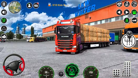 American Cargo City Driving 3D APK screenshot 1
