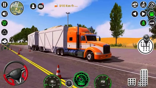 American Cargo City Driving 3D APK screenshot 1