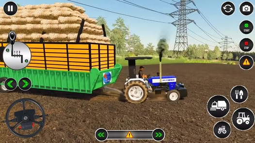 Real Tractor Heavy Cargo Drive APK screenshot 1