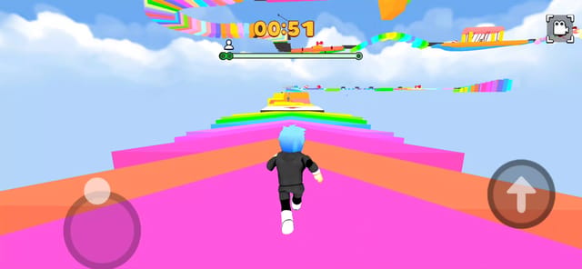 Obby Parkour: Only Jump Up APK screenshot 1