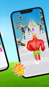 Big Man Running Games APK screenshot 1