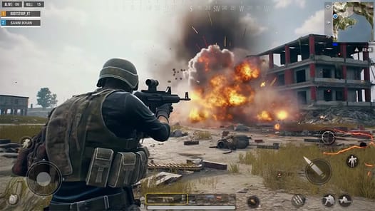 BattleStrike Commando Gun Game APK screenshot 1