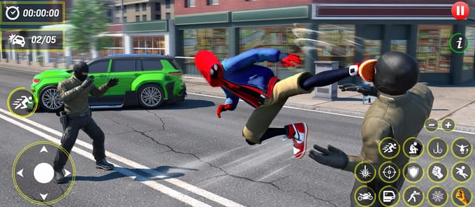 Spider Hero Fighting Man Games APK screenshot 1 Spider Hero Fighting Man Games APK screenshot 1
