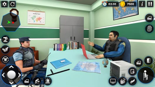 Virtual Dad Police Family Sim APK screenshot 1