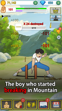 Tap Tap Breaking: Break Everything Clicker Game APK screenshot 1