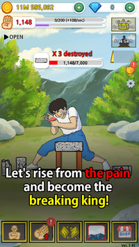 Tap Tap Breaking: Break Everything Clicker Game APK screenshot 1