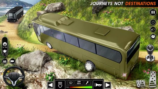 US Coach Bus Simulator Games APK screenshot 1