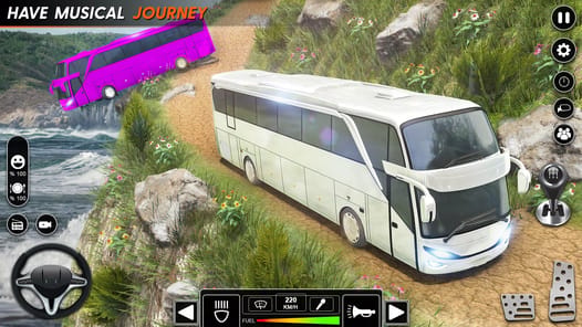 US Coach Bus Simulator Games APK screenshot 1