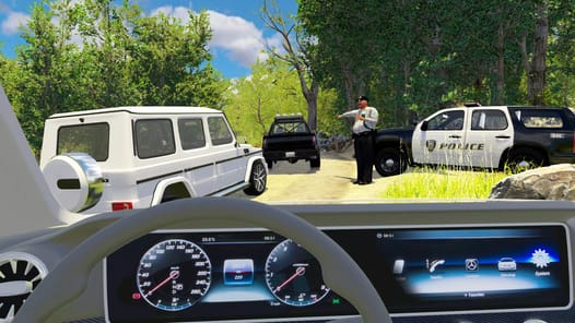 Offroad Car Driving 4x4 Jeep APK screenshot 1
