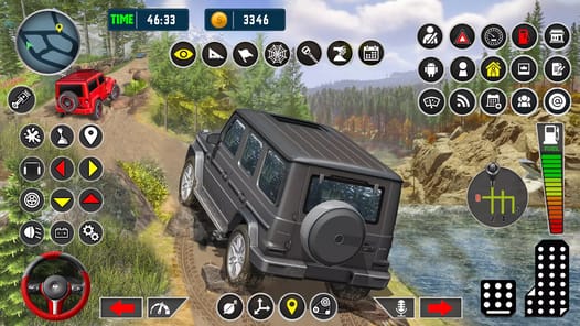 Offroad car driving simulator APK screenshot 1