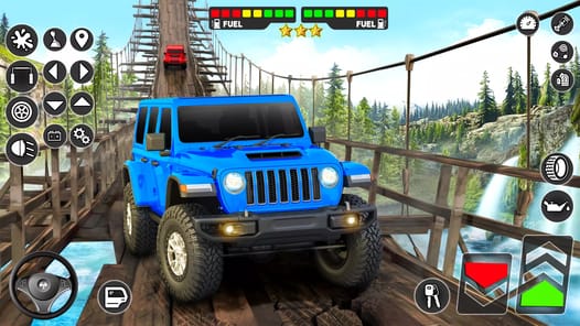Offroad car driving simulator APK screenshot 1