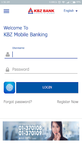 KBZ Mobile Banking APK screenshot 1