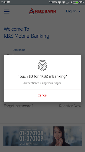 KBZ Mobile Banking APK screenshot 1