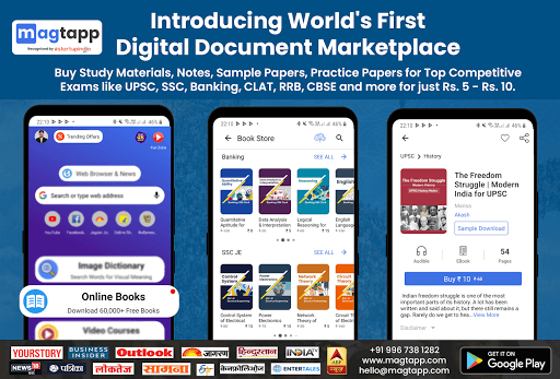 MagTapp- Web Browser, Image Dictionary, PDF Reader APK screenshot 1