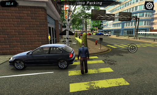 Manual gearbox Car parking APK screenshot 1