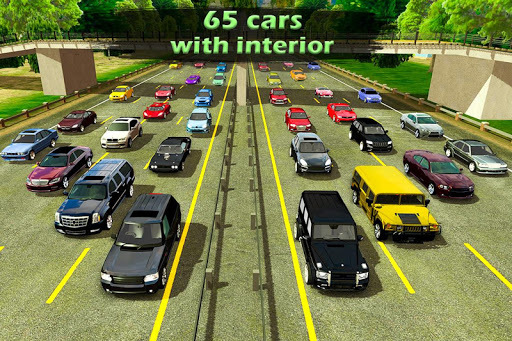 Manual gearbox Car parking APK screenshot 1