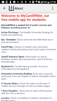 Cardiff Met University APK screenshot 1