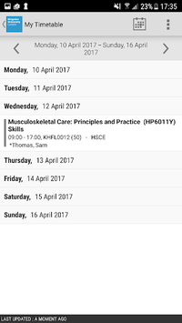 Kingston University APK screenshot 1