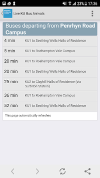 Kingston University APK screenshot 1