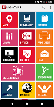 MyStaffsUni APK screenshot 1