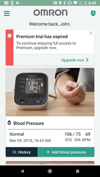 OMRON connect US/CAN APK screenshot 1