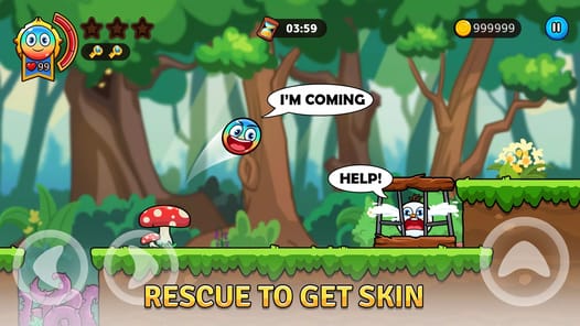 Roller Ball 3: Jungle World APK screenshot 1