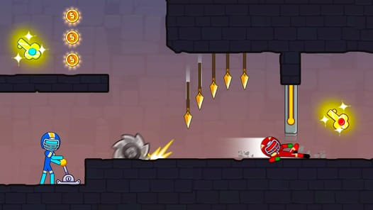 Stick Red boy and Blue girl APK screenshot 1