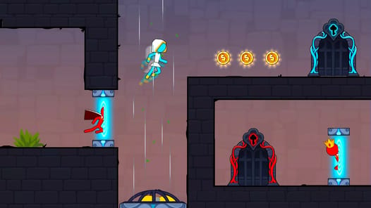 Stick Red boy and Blue girl APK screenshot 1