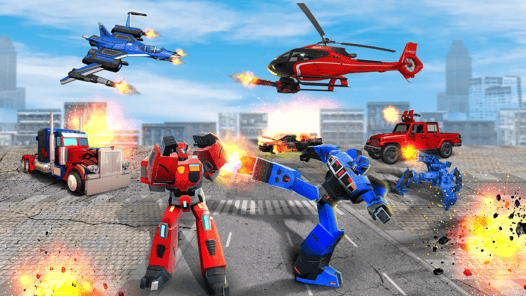 Hero Robot 3D: Robot Transform APK screenshot 1