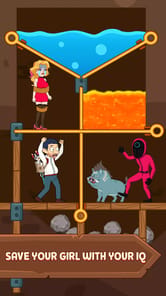 Pull Pin Puzzle: Rescue Girl APK screenshot 1
