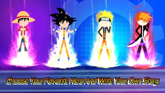Super Stick Fight AllStar Hero APK screenshot 1