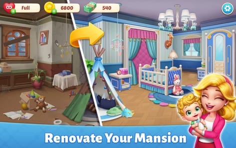 Baby Mansion APK screenshot 1