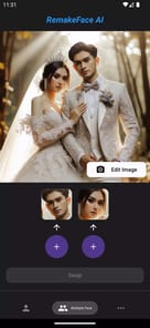 RemakeFace : AI Face Swap APK screenshot 1