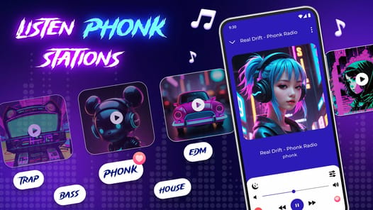 Phonk Music - Song Remix Radio APK screenshot 1
