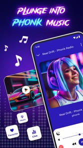 Phonk Music - Song Remix Radio APK screenshot 1