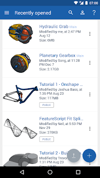 Onshape 3D CAD APK screenshot 1