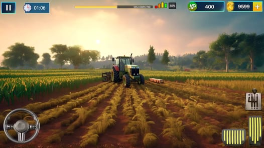Farming Game: Tractor Driving APK screenshot 1