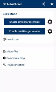 OP Auto Clicker APK screenshot 1